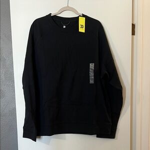 All in Motion Classic Black Crewneck Sweatshirt